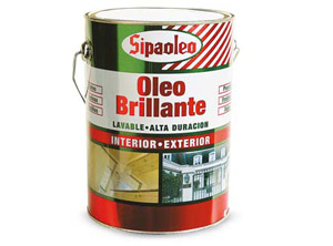 Pintura Oleo Brillante 1/4 Galn Colores