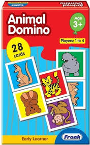 Didactico Domino Los Animales 28 Pzas.