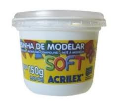 Masa Acrilex Soft 150 Gr Colores