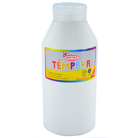 Tempera Artel 500cc Blanco 11