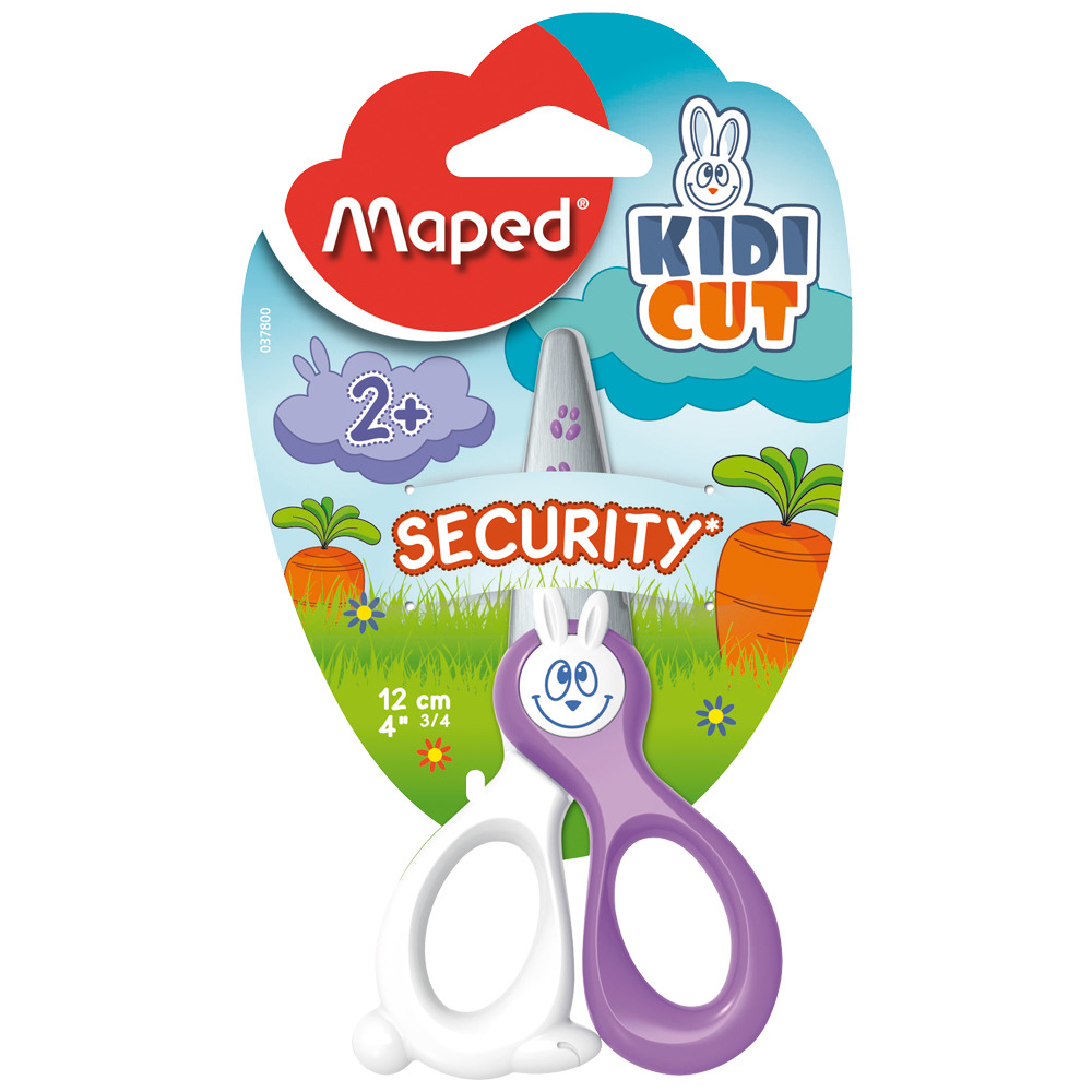 Tijera Maped Security Kidi Cut 12 cm