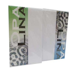 Papel Opalina Color Hilada Carta 200gr 100 hj