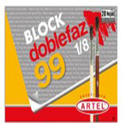 Block Dibujo Artel Medium 99 1/8 Doble/Faz