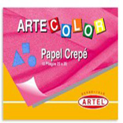 Carpeta Artecolor Papel Crepe 6 H / 6 Colores