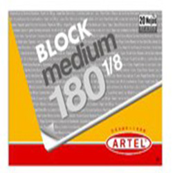 Block Dibujo Artel Medium 180 1/8 20hj