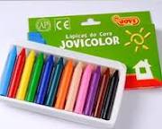 Lapiz Cera Jovi Crayon 12 col.