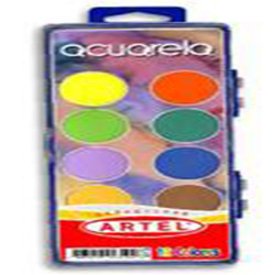 Acuarela Artel Caja 12 colores