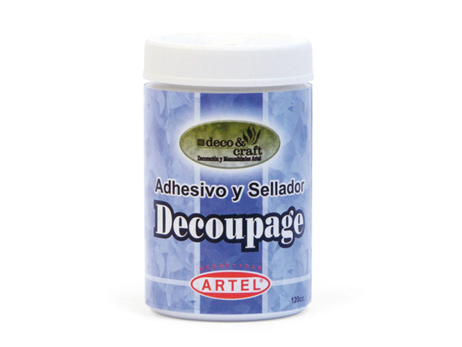 Adhesivo y Sellador Artel P/Decoupage 100 cc