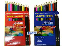 Lapiz Color Art&Cor 12 Col. Largo