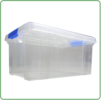 Caja Plástica Transparente 30x40 Aprox..16 Lt.aprox.